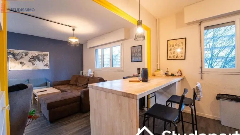 Studio meublé 12m² Lormont - Meublé, DPE A - Photo 4
