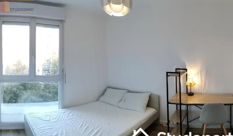 Studio 9m² Mérignac - Meublé, 7e étage - Photo 1