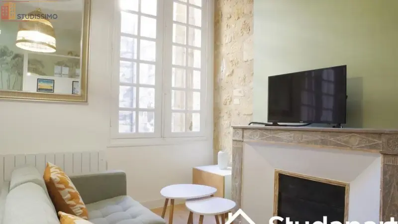 Studio meublé 27m² Bordeaux centre - Étage 2, DPE A - Photo 17