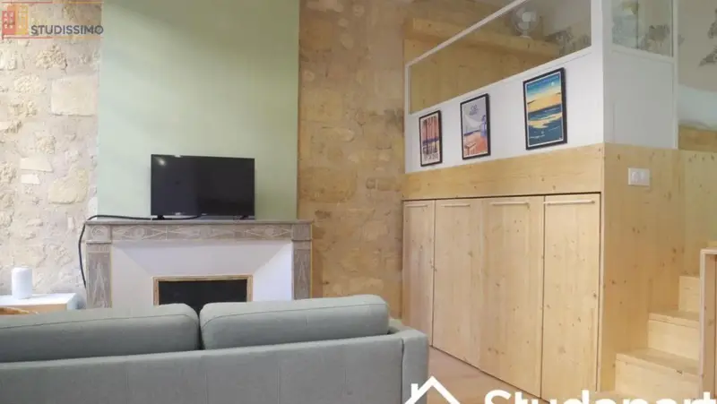 Studio meublé 27m² Bordeaux centre - Étage 2, DPE A - Photo 9