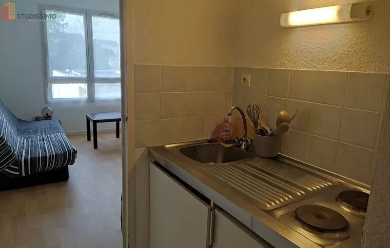 Studio meublé 18m² Rennes Ste-Thérèse - Meublé, lumineux - Photo 2