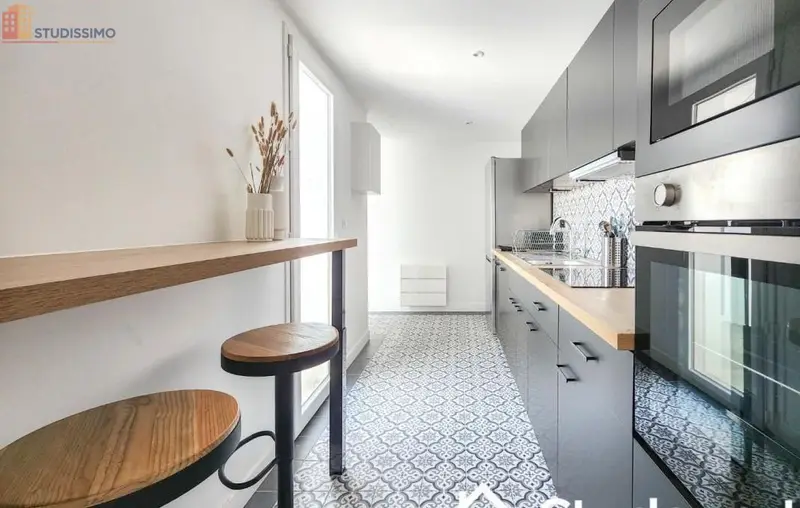 Studio meublé 13m² Cenon - Meublé, DPE D - Photo 6