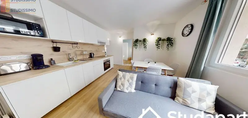 Studio meublé 10m² Montpellier 34000 - Meublé, DPE B - Photo 4