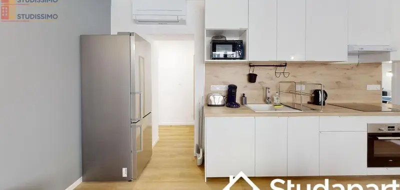 Studio meublé 10m² Montpellier 34000 - Meublé, DPE B - Photo 3