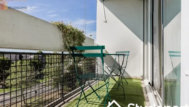 Studio meublé 9m² Mérignac - Calme, 5e étage - Photo 9