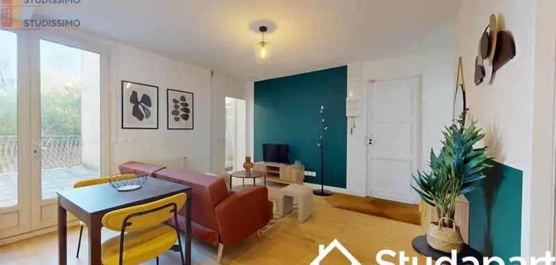 Studio meublé 9m² Bordeaux centre - Meublé, DPE A - Photo 1
