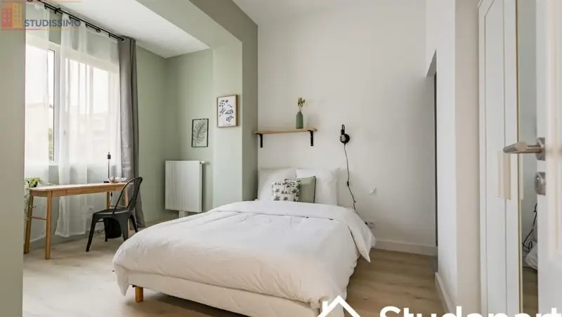 Studio meublé 18m² Bordeaux 33100 - Lumineux, DPE A - Photo 4