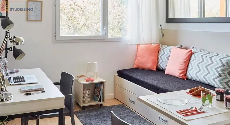 Studio meublé 17m² Rennes 35000 - Meublé, DPE C - Photo 2