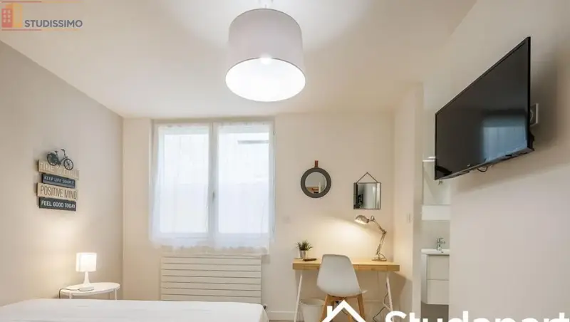 Studio meublé 13m² Bordeaux centre - Meublé, DPE A - Photo 14