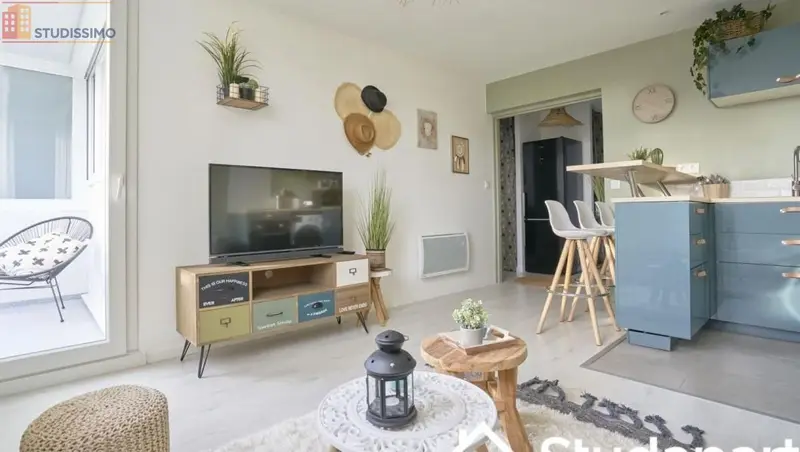 Studio meublé 14m² Bruges - Proche commodités - Photo 7