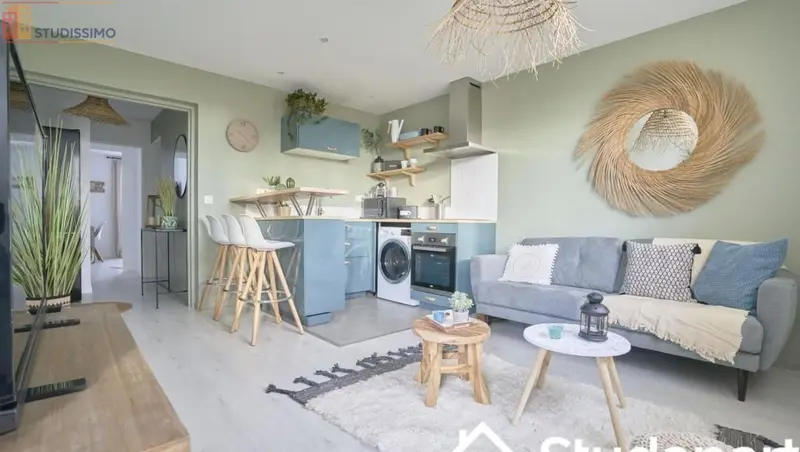 Studio meublé 14m² Bruges - Proche commodités - Photo 3