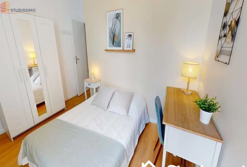 Studio meublé 13m² Bordeaux 33800 - Meublé, lumineux - Photo 4