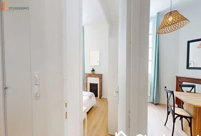 Studio meublé 13m² Bordeaux 33800 - Meublé, lumineux - Photo 2