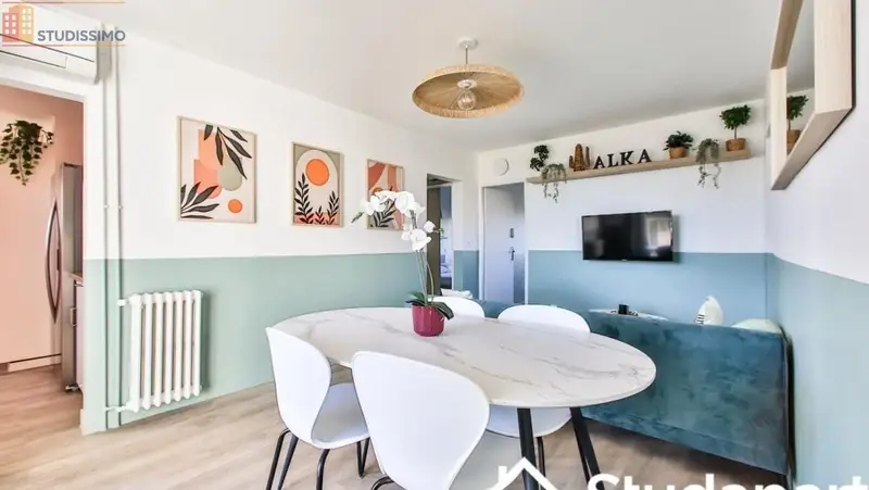 Studio meublé 10m² Montpellier - Calme, 4e étage - Photo 1