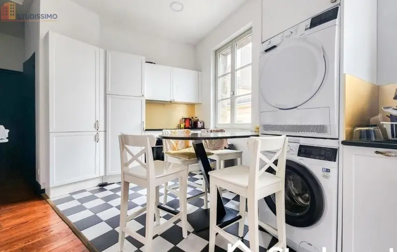 Studio meublé 13m² Bordeaux 33000 - Calme, lumineux - Photo 3
