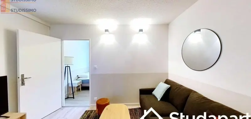 Studio meublé 11m² Talence - Calme, lumineux - Photo 2