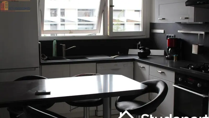 Studio meublé 10m² Pessac - Meublé, DPE A - Photo 9