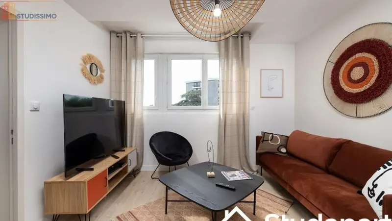 Studio meublé 9m² Mérignac - Meublé, DPE A - Photo 7