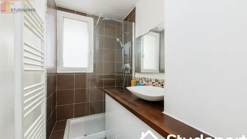 Studio meublé 12m² Pessac - Étage élevé, DPE A - Photo 4
