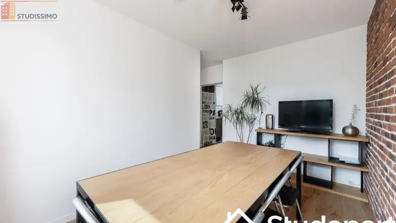 Studio meublé 12m² Pessac - Étage élevé, DPE A - Photo 1