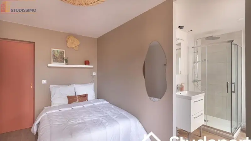 Studio meublé 14m² Pessac - Meublé, DPE B - Photo 9