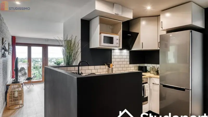Studio 12m² Mérignac - Meublé, DPE A - Photo 5