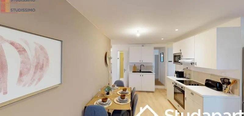 Studio meublé 11m² Talence - Meublé, DPE A - Photo 14