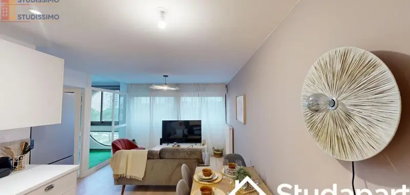 Studio meublé 11m² Talence - Meublé, DPE A - Photo 4