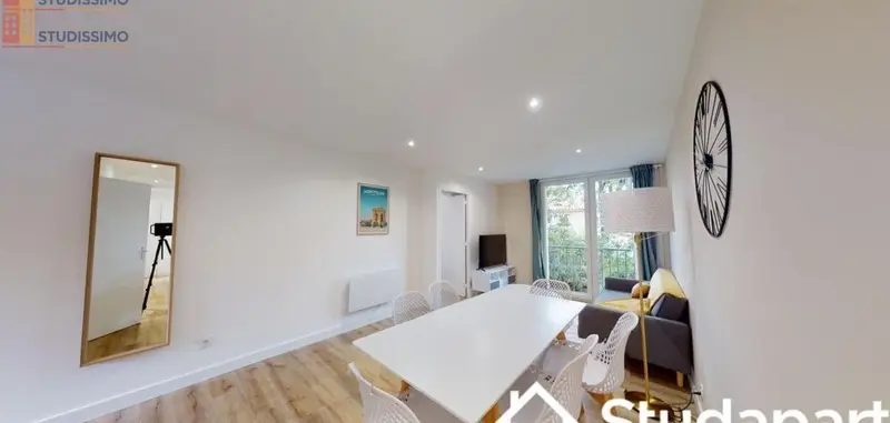 Studio meublé 11m² Montpellier 34070 - Meublé, DPE C - Photo 4