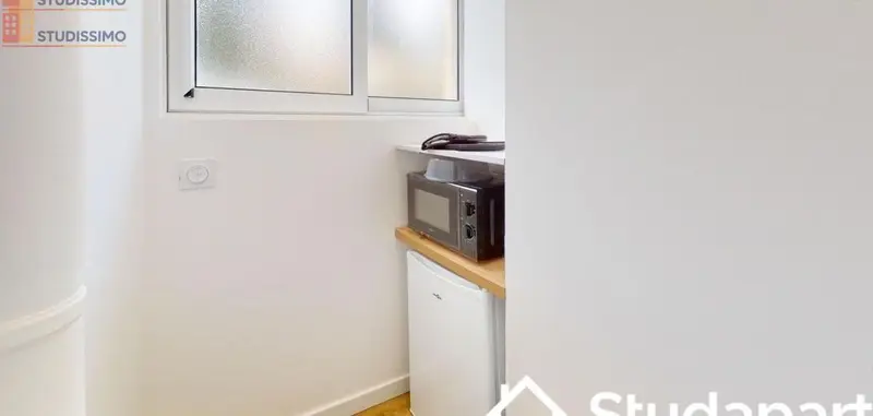 Studio meublé 11m² Montpellier 34070 - Meublé, DPE C - Photo 3