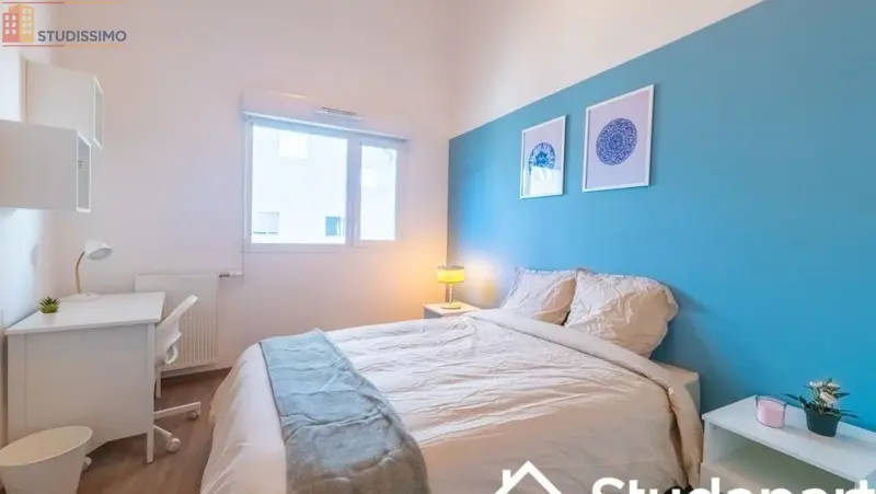 Studio meublé 11m² Bordeaux 33300 - Calme, lumineux - Photo 4