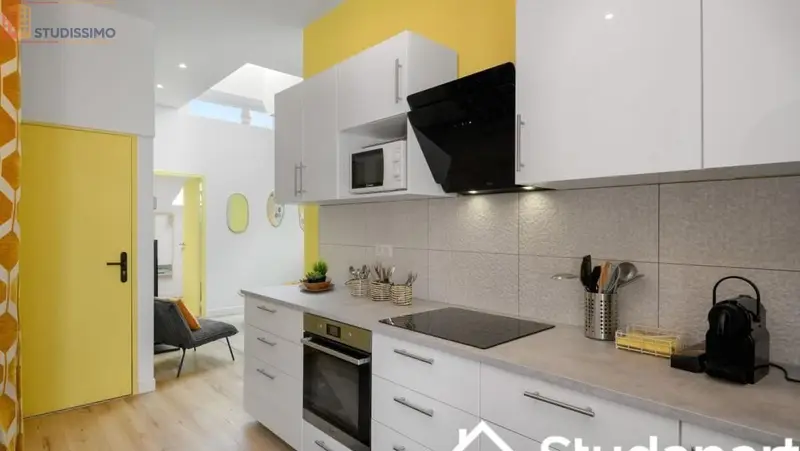 Studio meublé 9m² Bordeaux centre - Calme, lumineux - Photo 15