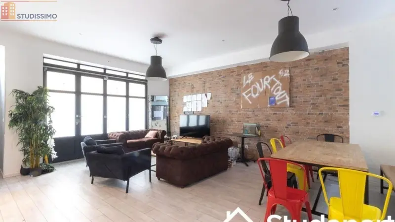 Studio meublé 14m² Bordeaux 33800 - DPE A, lumineux - Photo 1