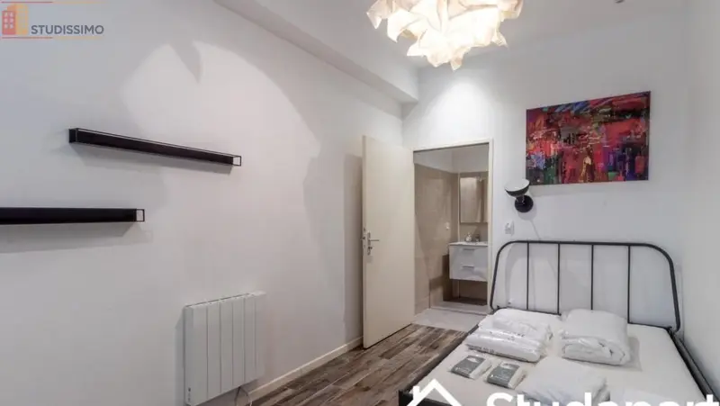 Studio meublé 14m² Bordeaux 33800 - DPE A, lumineux - Photo 2