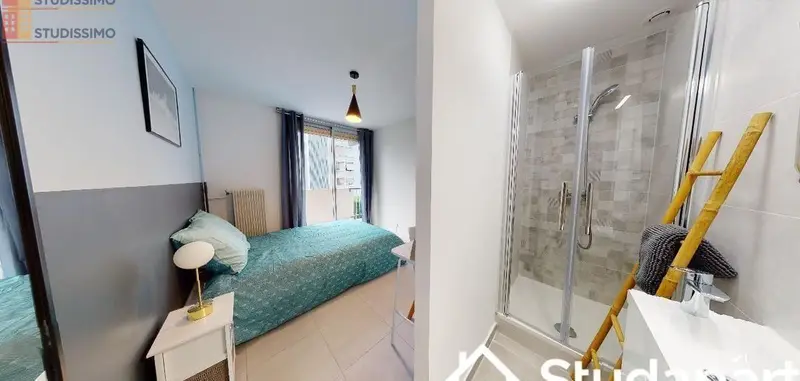 Studio meublé 11m² Montpellier 34070 - Calme, 1er étage - Photo 1