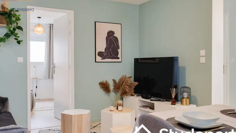 Studio meublé 10m² Mérignac - Meublé, DPE A - Photo 10
