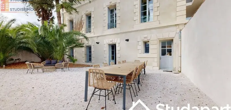 Studio meublé 10m² Montpellier centre - Calme, DPE A - Photo 2