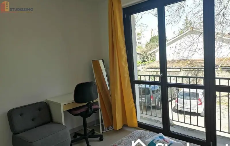 Studio meublé 13m² Mérignac - Calme, lumineux - Photo 12