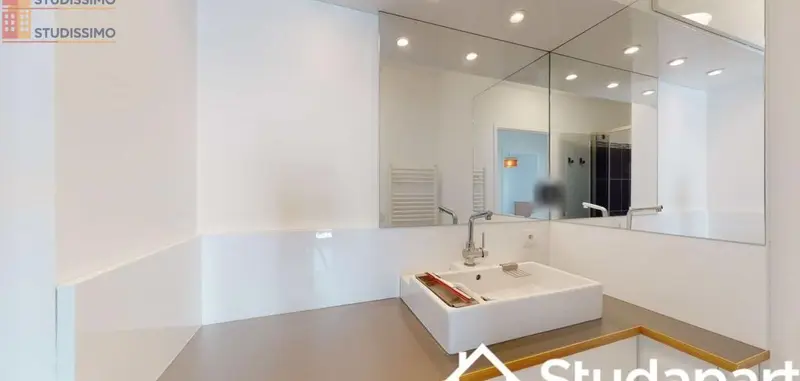 Studio meublé 11m² Bordeaux 33800 - Meublé, DPE A - Photo 3