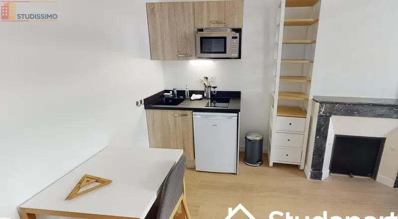 Studio meublé 21m² Bordeaux centre - Lumineux - Photo 12