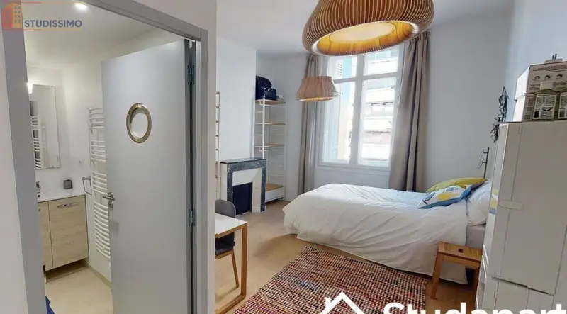 Studio meublé 21m² Bordeaux centre - Lumineux - Photo 17