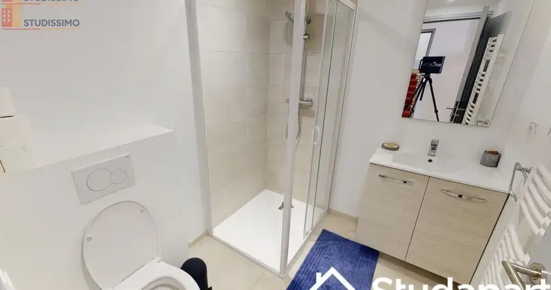 Studio meublé 21m² Bordeaux centre - Lumineux - Photo 9