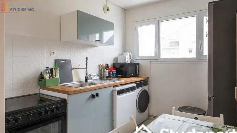 Studio meublé 10m² Talence - Meublé, DPE C - Photo 3