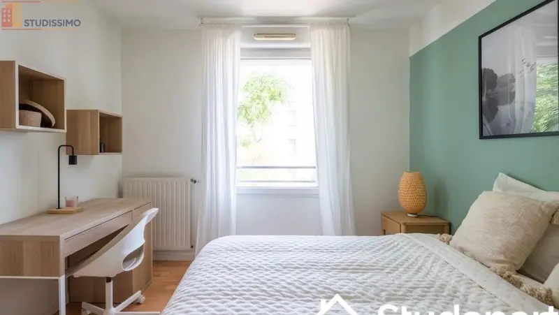 Studio meublé 11m² Bordeaux 33800 - Meublé, DPE A - Photo 10