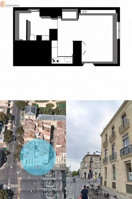 Studio 28m² Bordeaux centre - Exclusivement étudiant - Photo 8