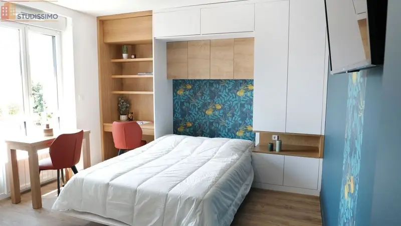 Studio meublé 19m² Rennes centre - Meublé, charges incluses - Photo 5