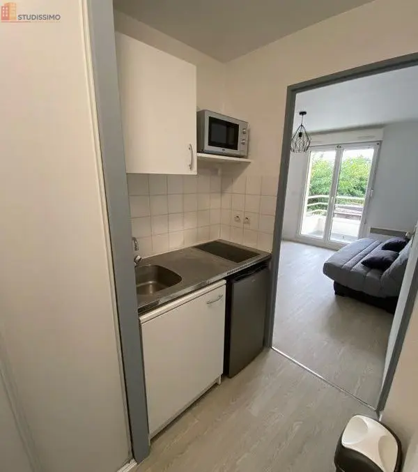 Studio meublé 22m² Talence 33400 - Meublé, 1er étage - Photo 4