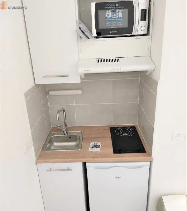 Studio meublé 17m² Pessac - Meublé, DPE C - Photo 2