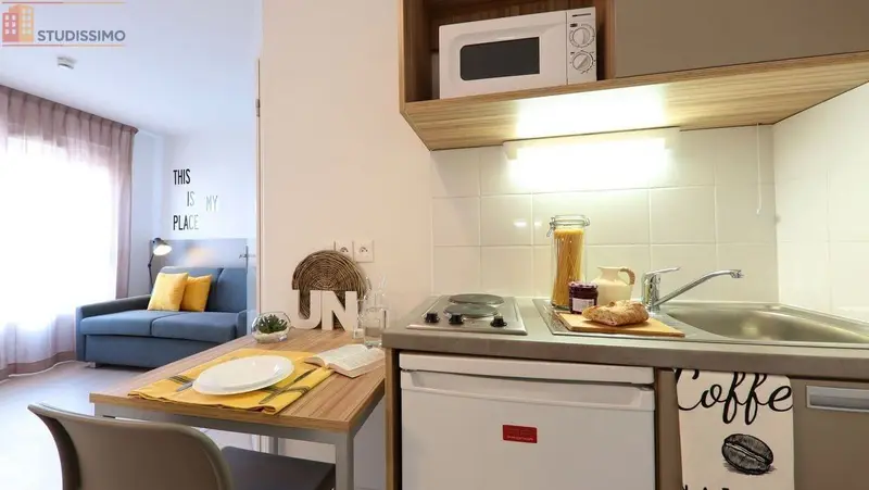 Studio meublé 19m² Bordeaux centre - Résidence étudiante, DPE B - Photo 5