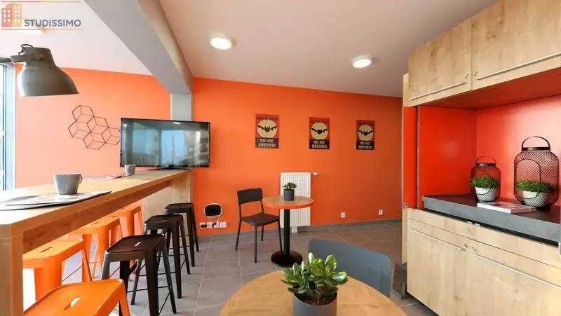 Studio meublé 19m² Bordeaux centre - Résidence étudiante, DPE B - Photo 2